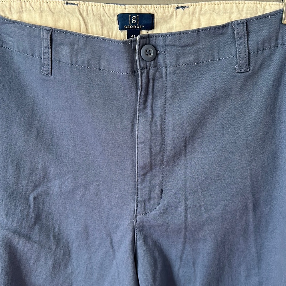 George Men's Flat Front Shorts Size 46 - Picture 5 of 10